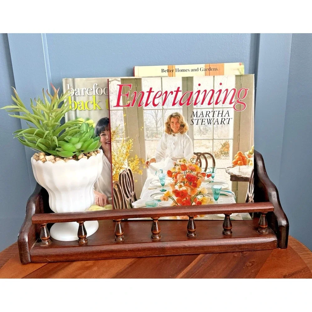 Vintage‎ Wood Wall Shelf 17